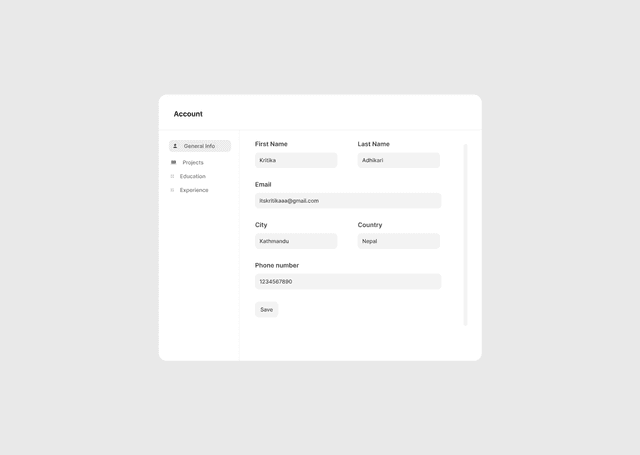 CV Maker Project Image