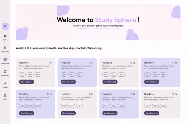 Study Sphere Project Image